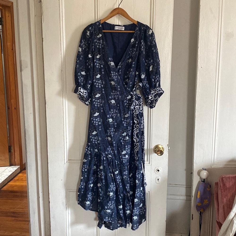 Apiece apart wrap dress